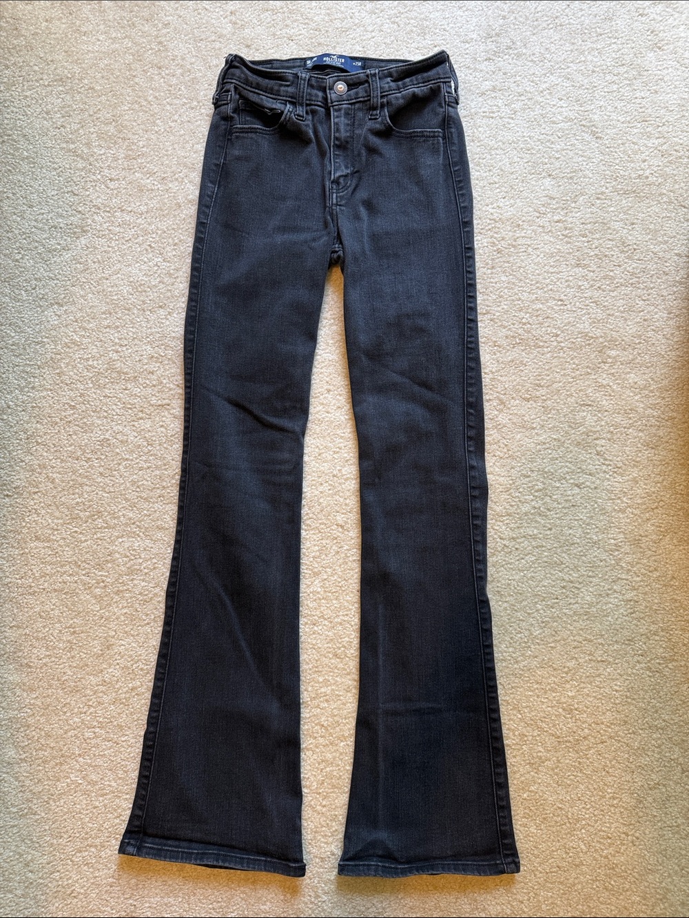 Hollister Black Bootcut Jeans